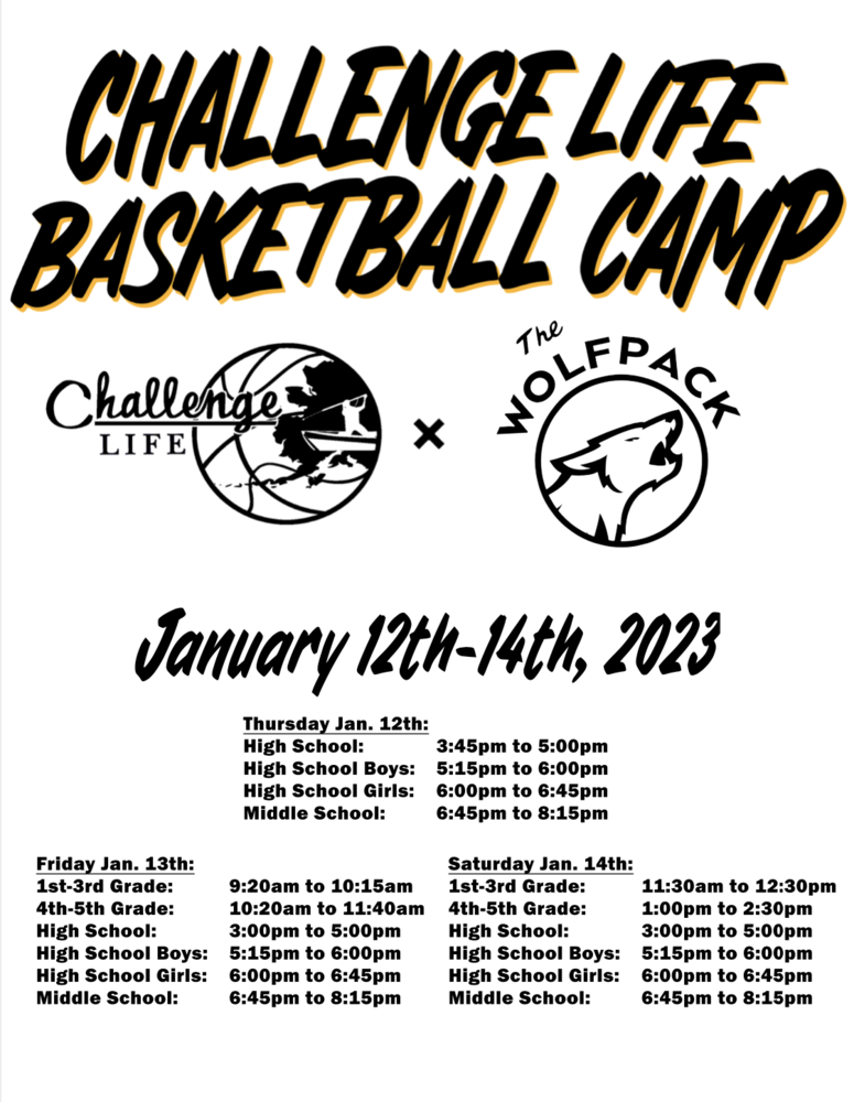 Challenge Life Basketball Camp