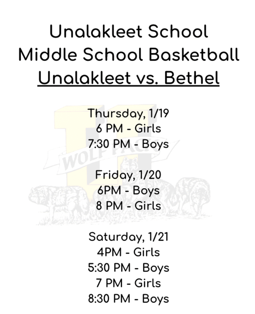 Middle School Basketball - UNK vs Bethel