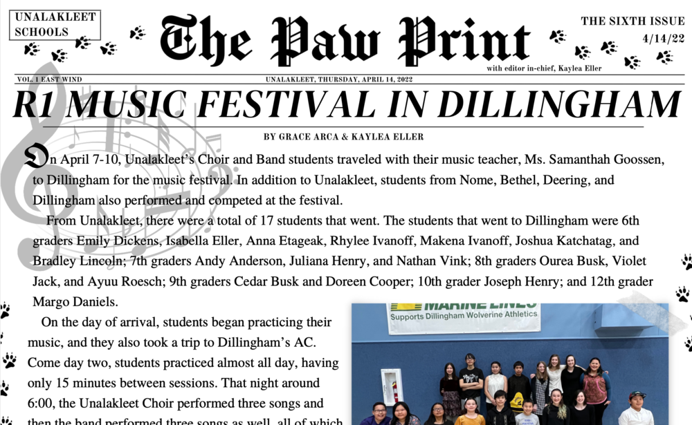 The Paw Print - Apr. 14, 2022