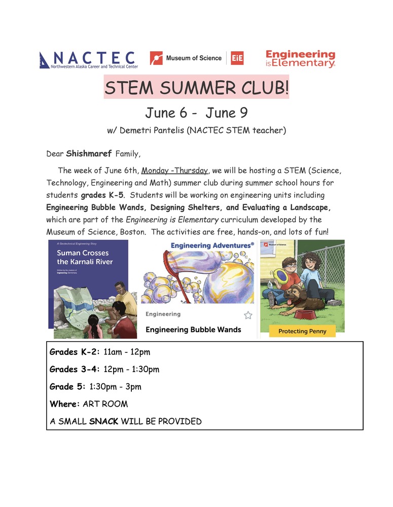 STEM Summer Club
