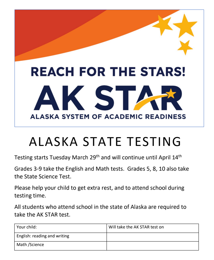 state testing starts this week
