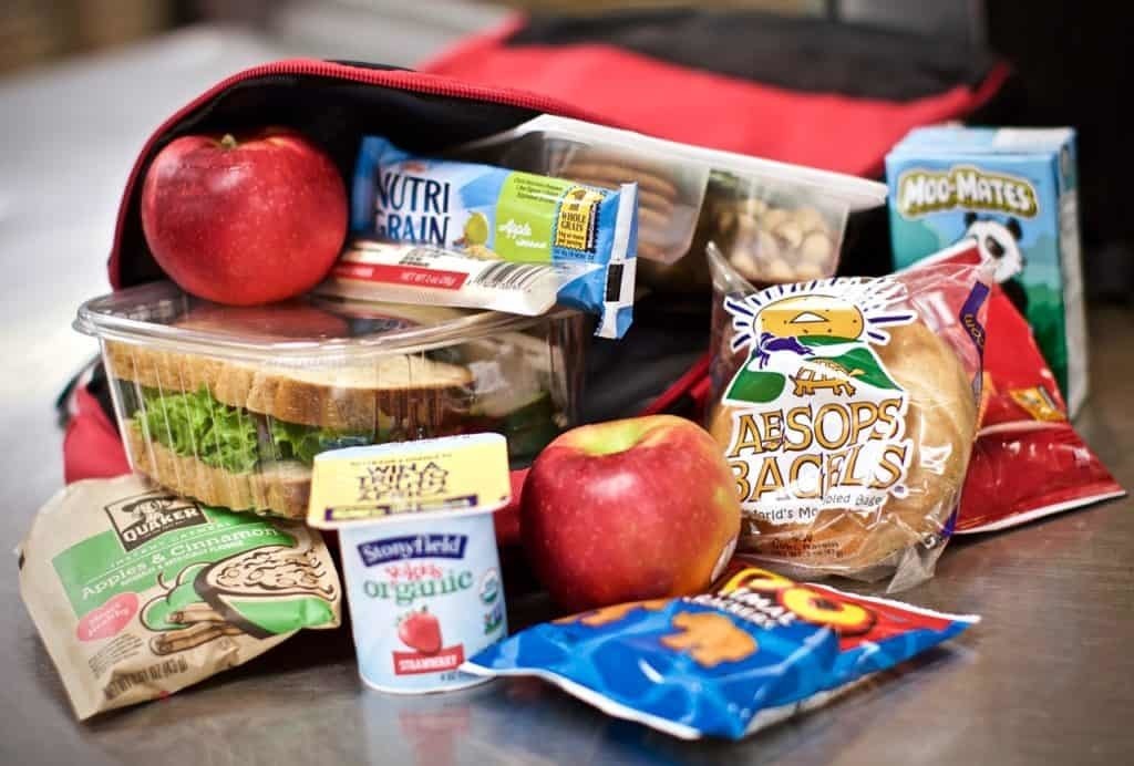 An assortment of health foods