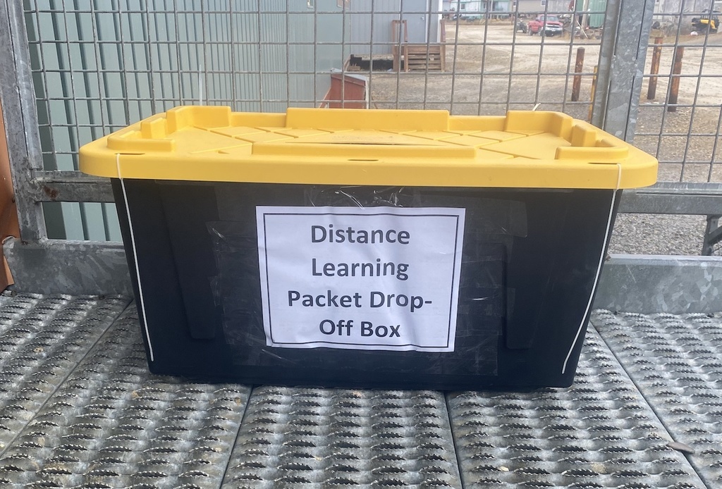 Drop-box, close up